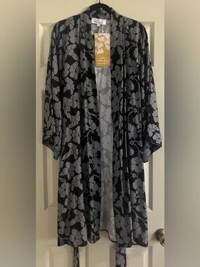 Simply Sisters- “Kimono” Long Robe Cover Up
